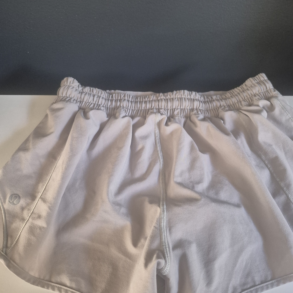 lululemon athletica Women's Light Gray Athletic Shorts